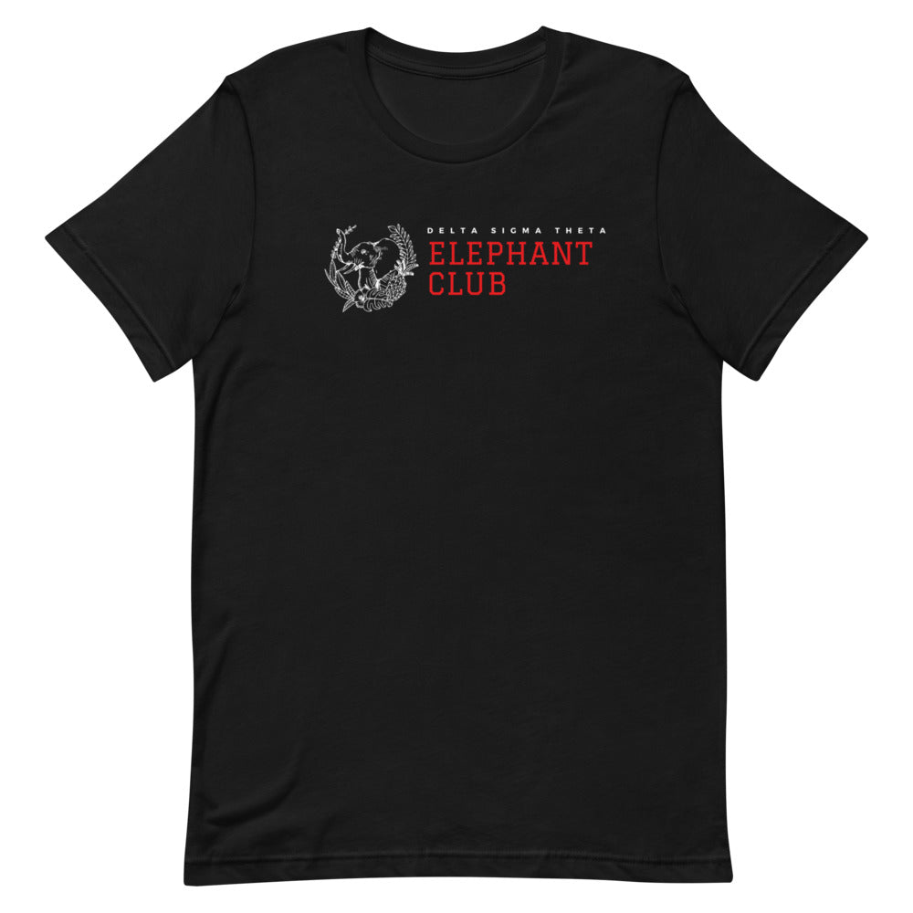 Elephant Club T-Shirt (Red & White)