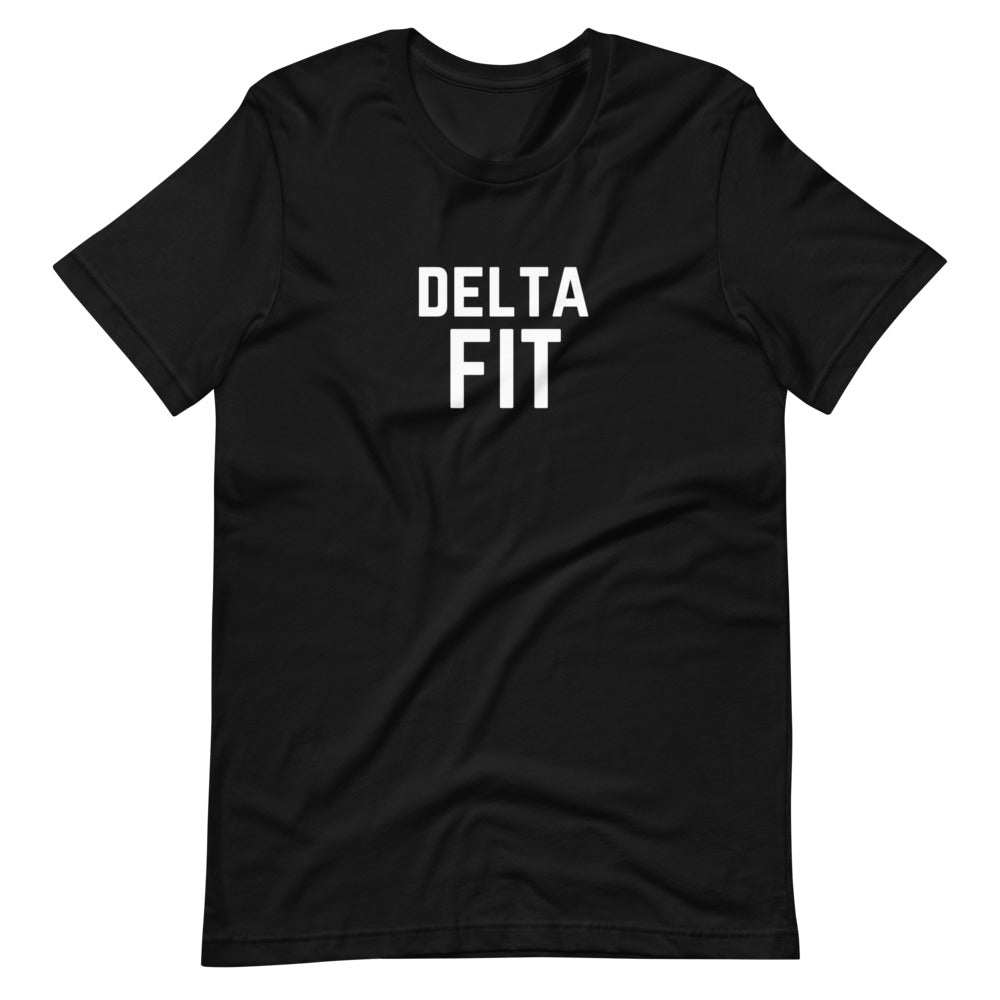 Delta Fit T-Shirt (White Letters)
