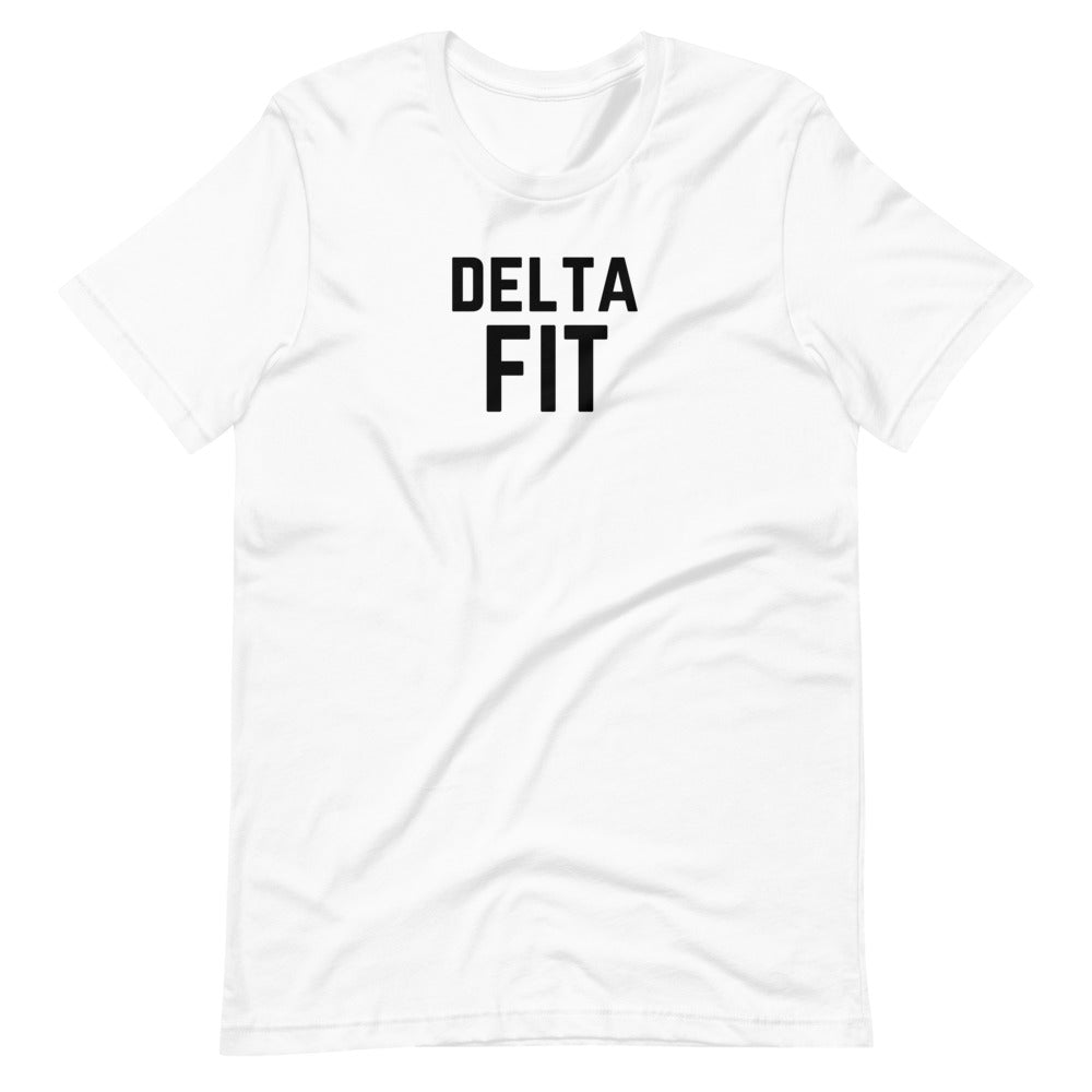 Delta Fit T-Shirt (Black Letters)