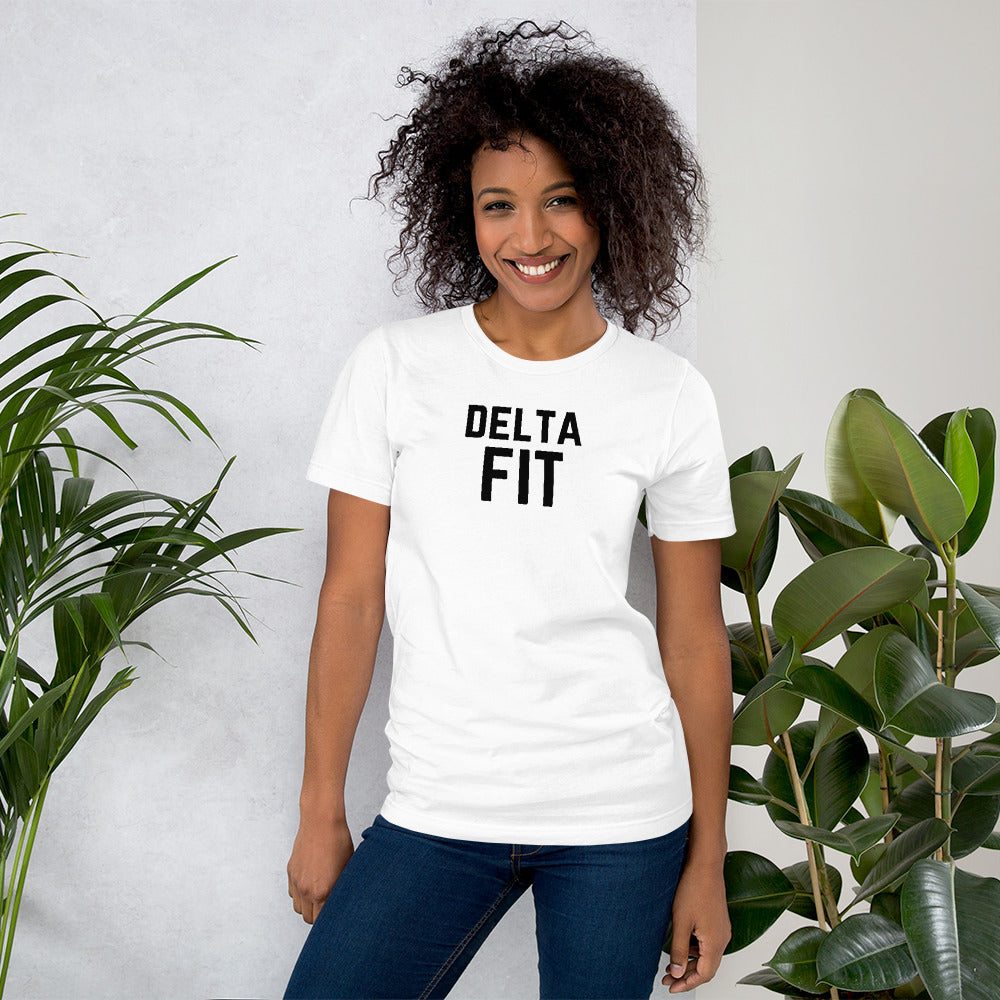 Delta Fit T-Shirt (Black Letters)